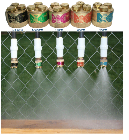 Fogg-It Misting Nozzles 1/4, 1/2, 2, & 4 GPM (5) COMBINATION PACKS