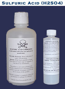 190 mL Sulfuric Acid Bottles