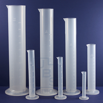 Set Of 7 Graduated Cylinders