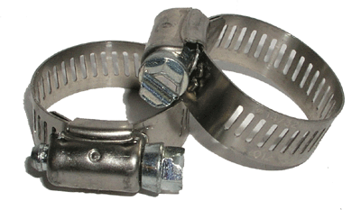 1/2" to 1 1/4" Hose Clamps